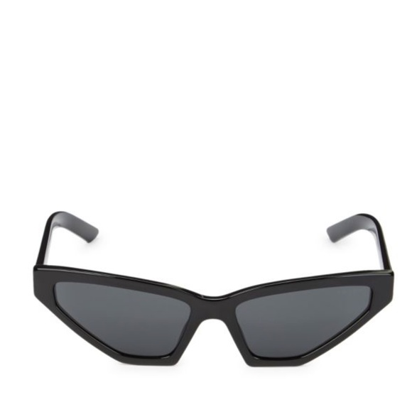 PRADA Faux black 57MM Cat Eye Sunglasses main image 9